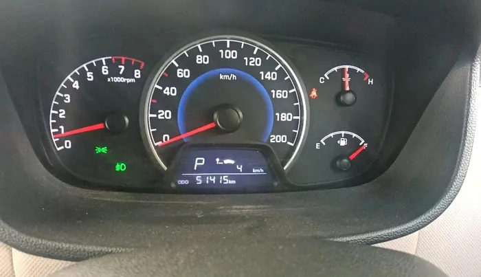 2018 Hyundai Grand i10 SPORTZ AT 1.2 KAPPA VTVT, Petrol, Automatic, 51,415 km, interior