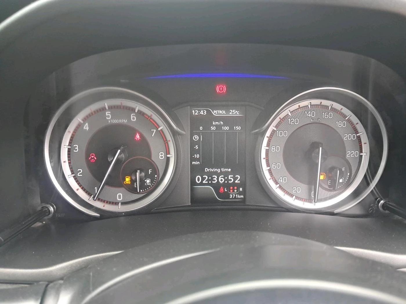 2025 Maruti XL6 ZETA CNG, CNG, Manual, 371 km, interior