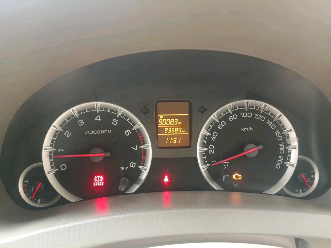 2016 Maruti Ertiga VXI, CNG, Manual, 93,589 km, interior