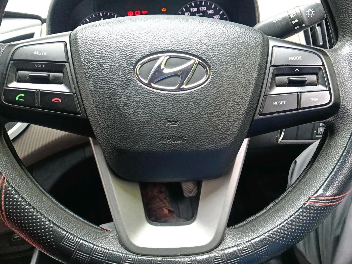 2017 Hyundai Creta E PLUS 1.6 PETROL, Petrol, Manual, 52,642 km, interior