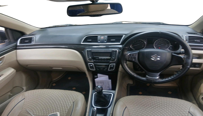 2017 Maruti Ciaz ZETA 1.4  MT PETROL, Petrol, Manual, 56,650 km, interior