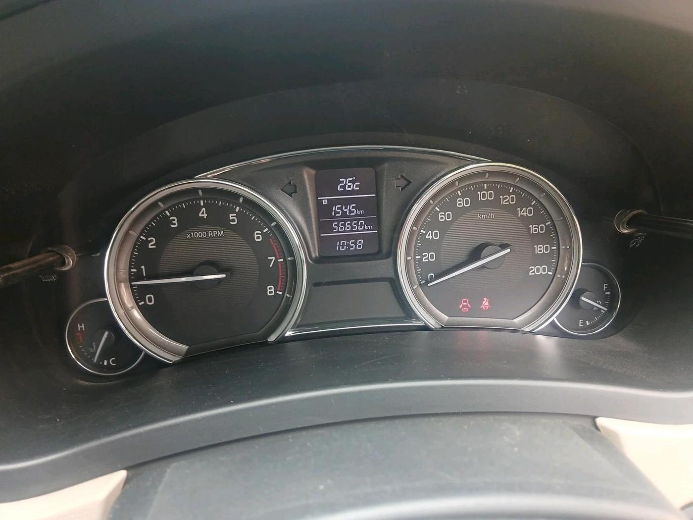 2017 Maruti Ciaz ZETA 1.4  MT PETROL, Petrol, Manual, 56,650 km, interior