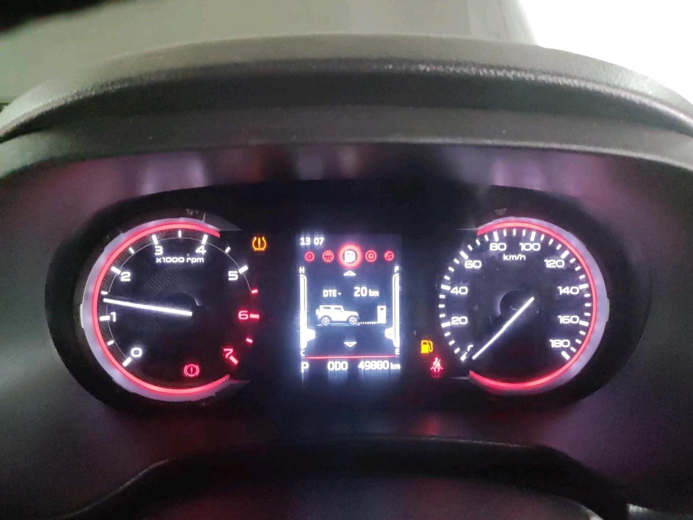 2023 Mahindra Thar LX PETROL HT 4WD AT, Petrol, Automatic, 49,880 km, interior
