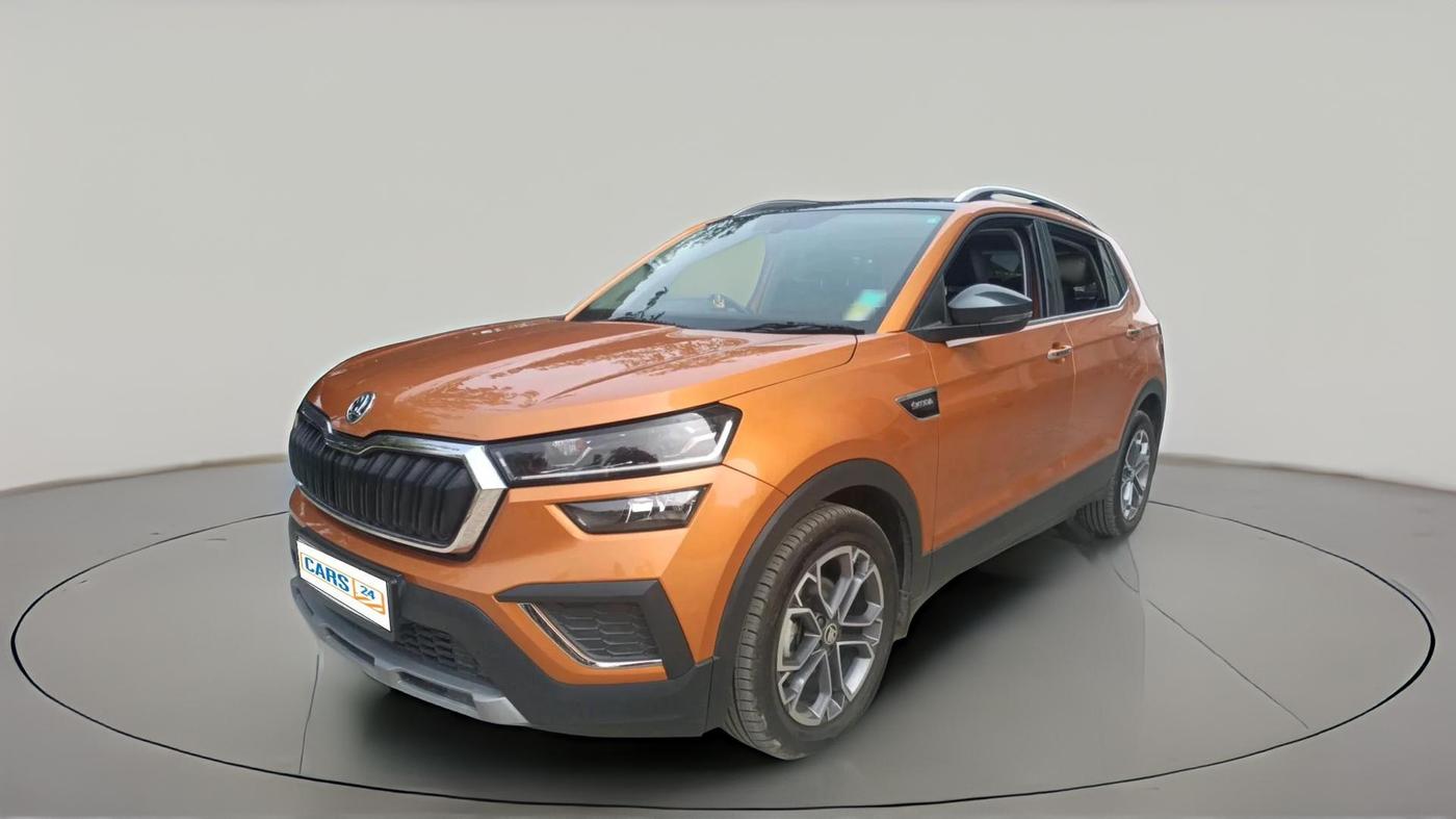 2023 Skoda KUSHAQ STYLE 1.0L TSI AT, Petrol, Automatic, 3,252 km, exterior