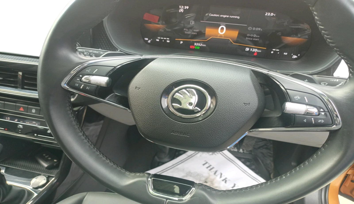 2023 Skoda KUSHAQ STYLE 1.0L TSI AT, Petrol, Automatic, 3,252 km, interior