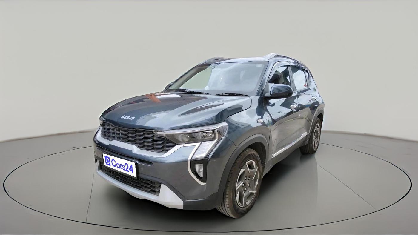 2024 KIA SONET HTK (O) 1.2 Petrol MT, Petrol, Manual, 4,578 km, exterior