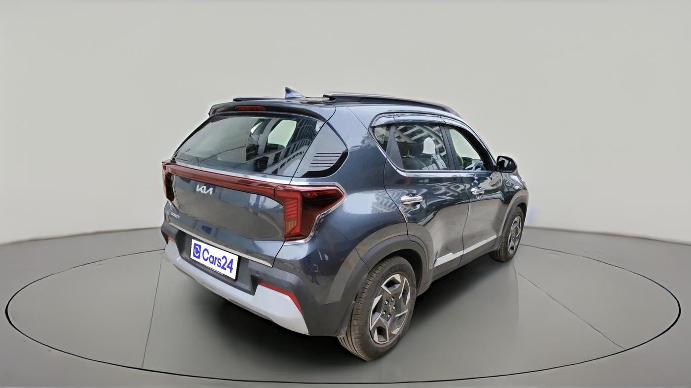 2024 KIA SONET HTK (O) 1.2 Petrol MT, Petrol, Manual, 4,578 km, exterior
