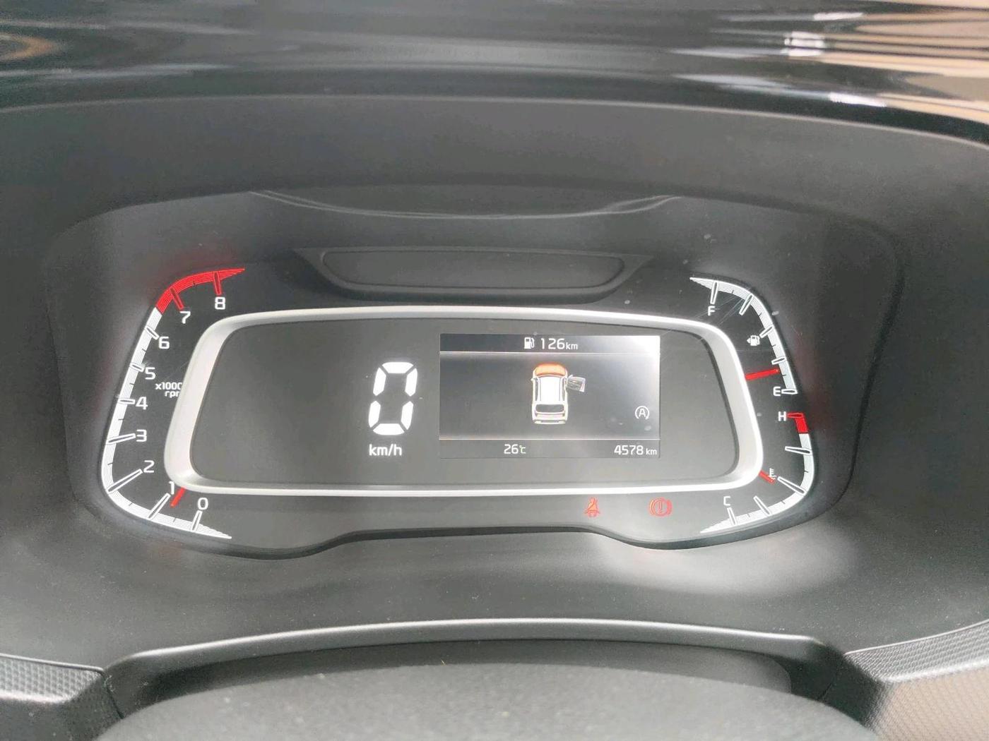 2024 KIA SONET HTK (O) 1.2 Petrol MT, Petrol, Manual, 4,578 km, interior