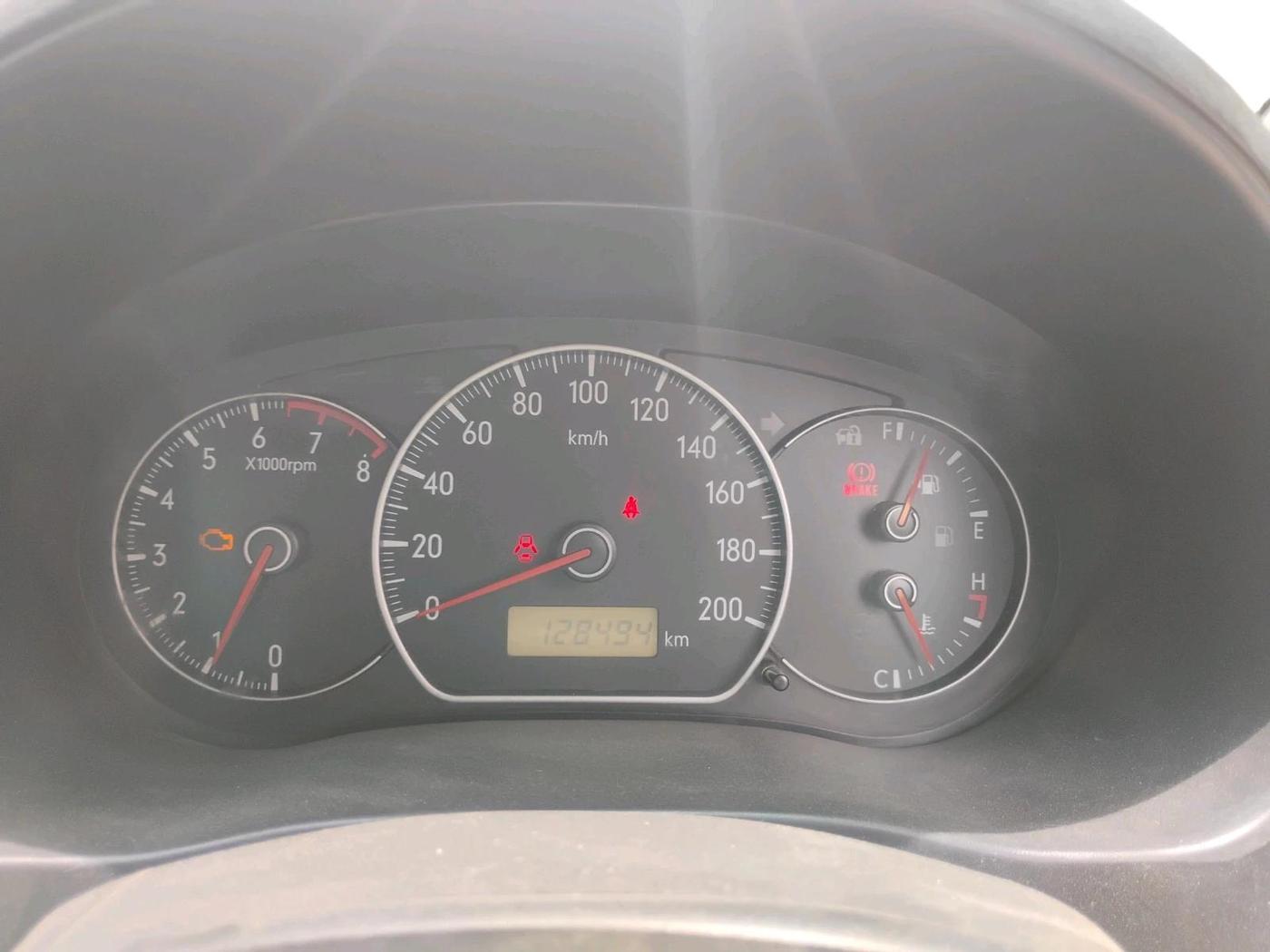 2013 Maruti SX4 VXI CNG, CNG, Manual, 1,28,494 km, interior