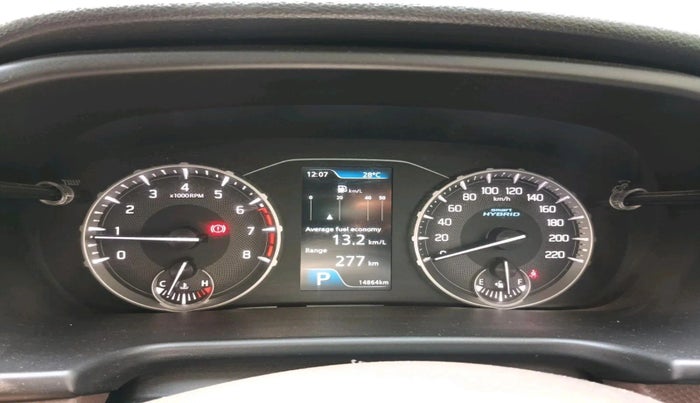 2023 Maruti BREZZA ZXI AT SMART HYBRID, Petrol, Automatic, 14,864 km, interior