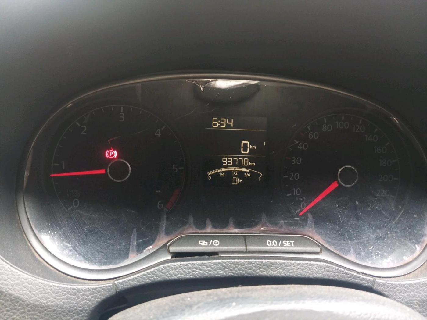 2018 Volkswagen Ameo COMFORTLINE 1.5L, Diesel, Manual, 93,778 km, interior