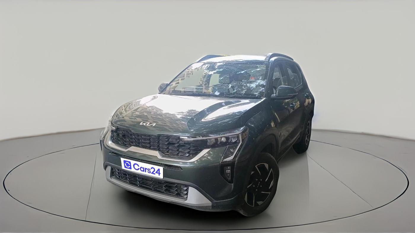 2024 KIA SONET HTX 1.0 TURBO PETROL IMT, Petrol, Manual, 36,566 km, exterior