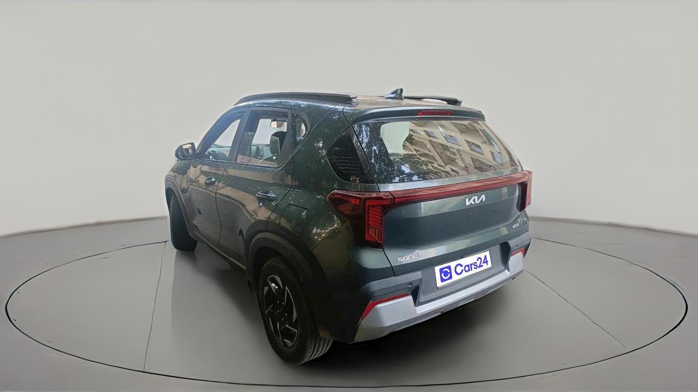 2024 KIA SONET HTX 1.0 TURBO PETROL IMT, Petrol, Manual, 36,566 km, exterior
