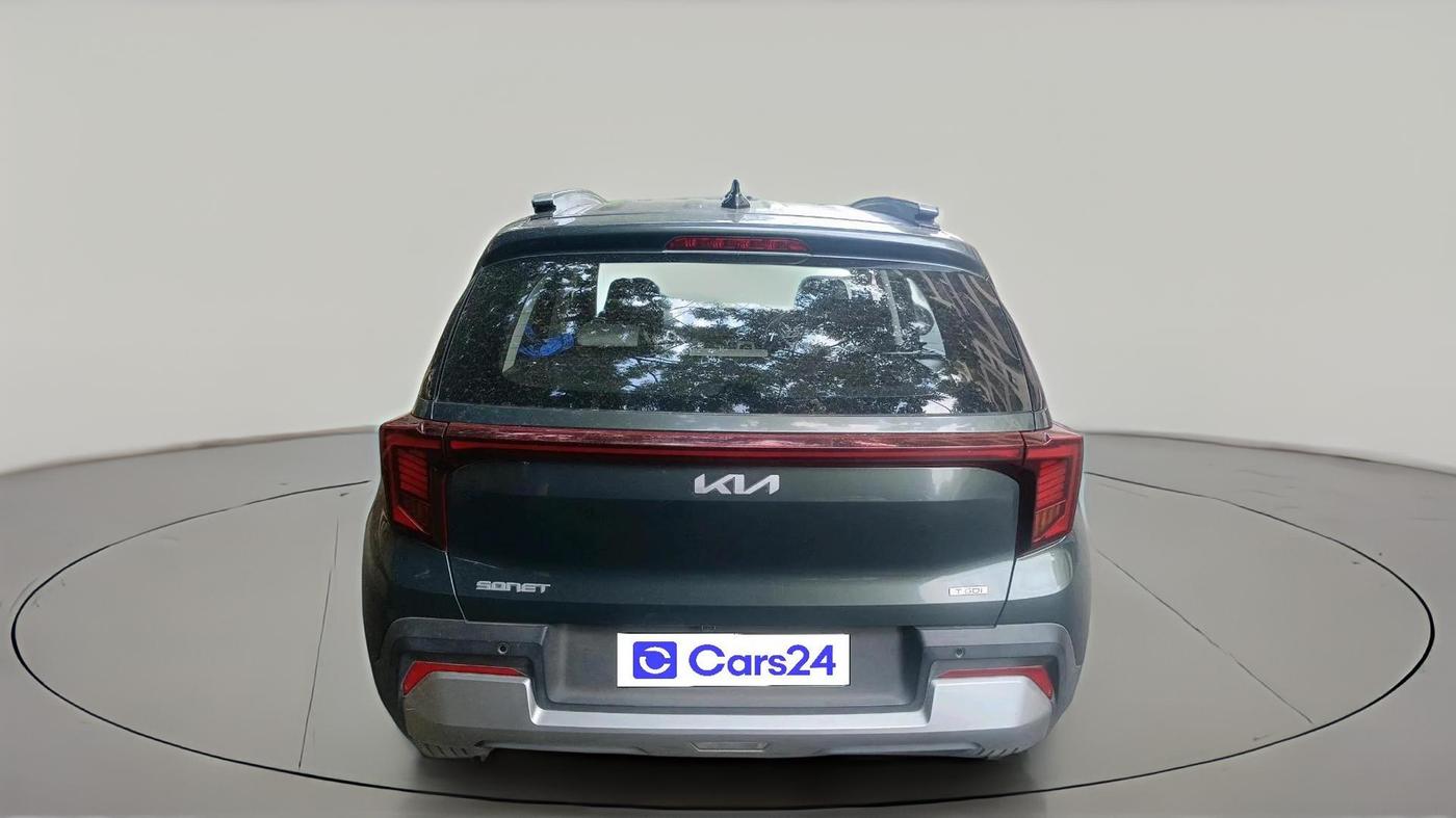 2024 KIA SONET HTX 1.0 TURBO PETROL IMT, Petrol, Manual, 36,566 km, exterior