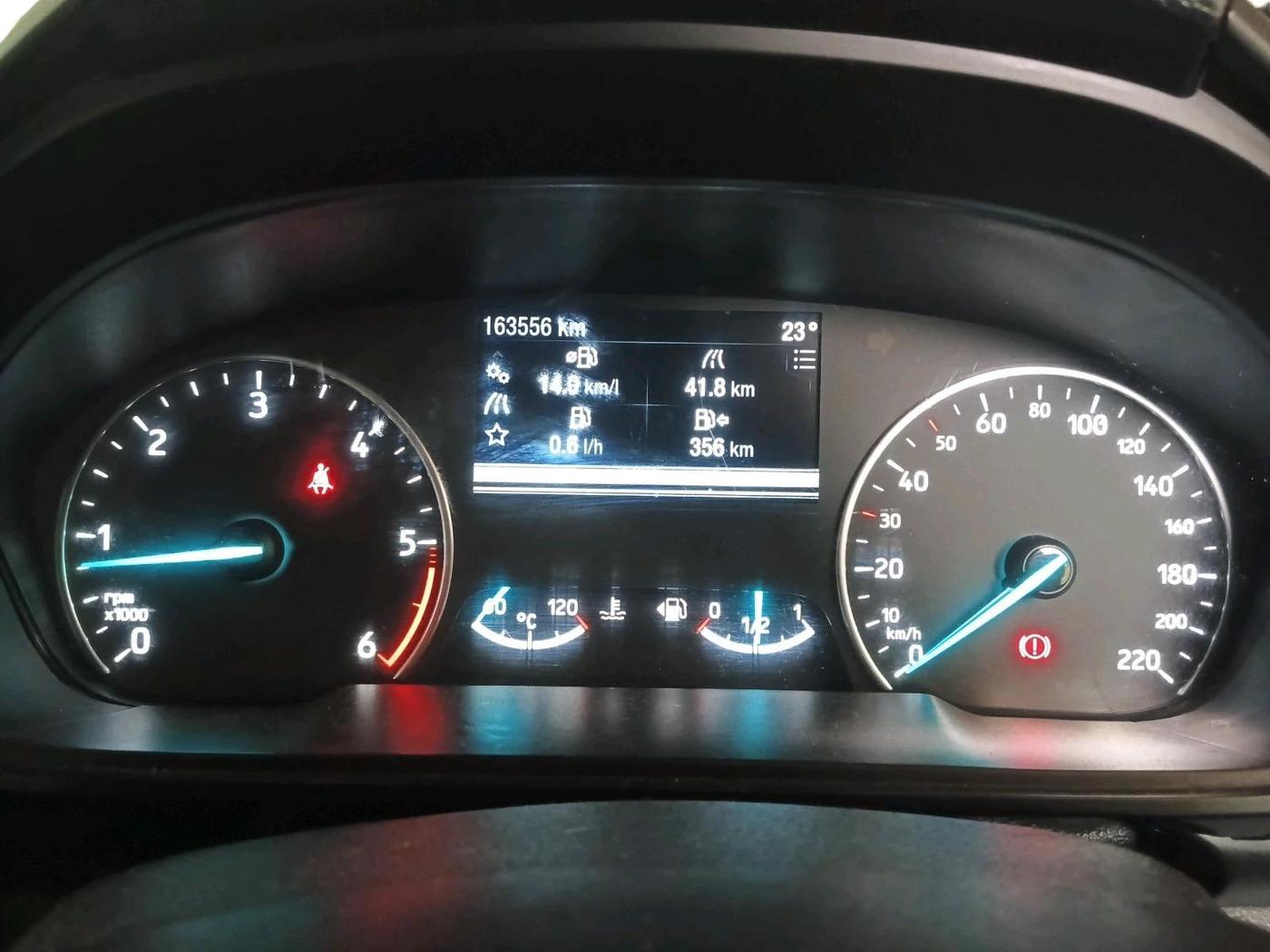 2019 Ford Ecosport TITANIUM 1.5L DIESEL, Diesel, Manual, 1,63,556 km, interior