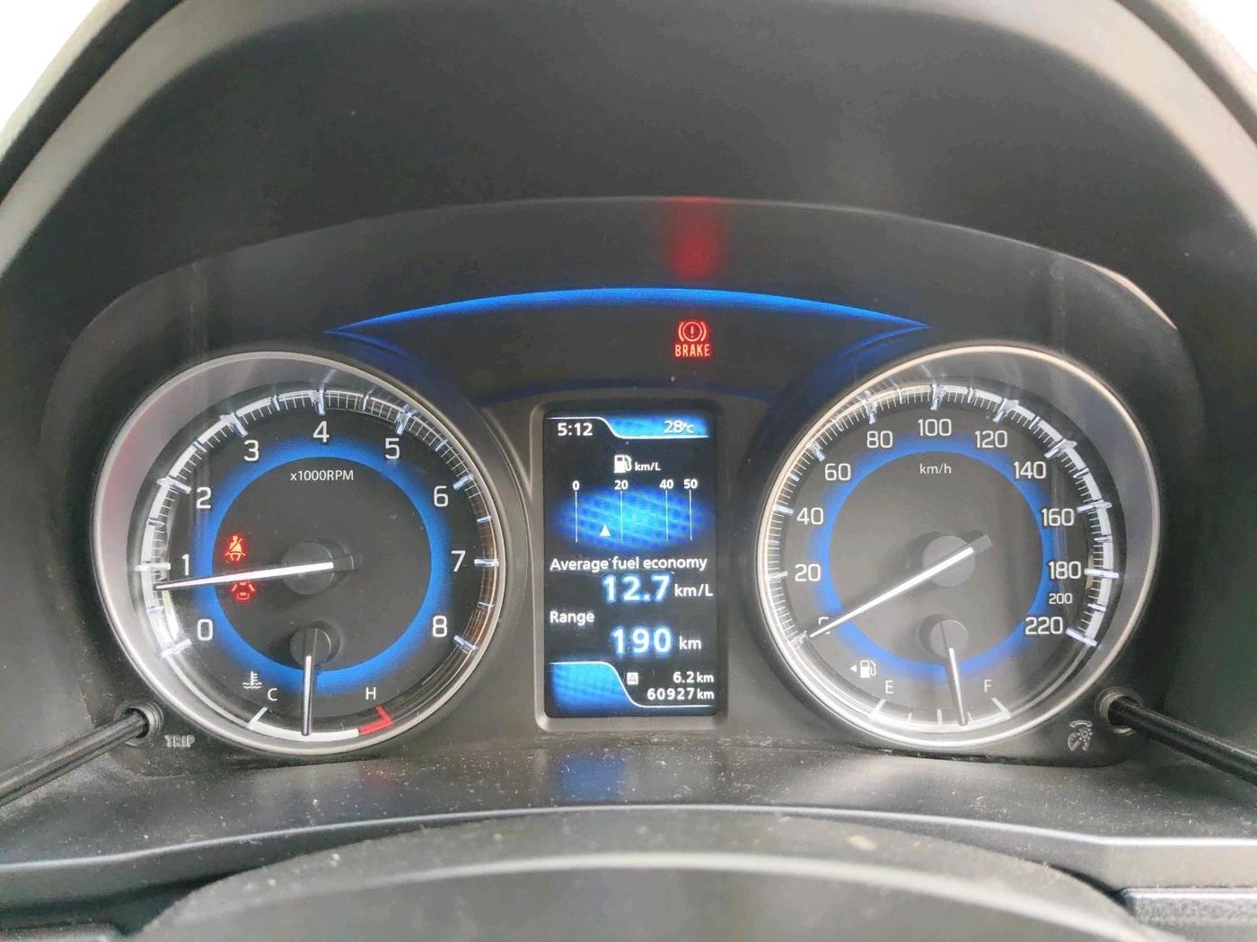 2018 Maruti Baleno ZETA PETROL 1.2, Petrol, Manual, 60,927 km, interior