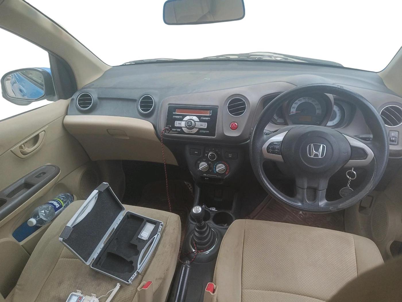 2013 Honda Brio S MT, Petrol, Manual, 22,029 km, interior