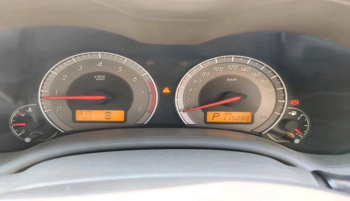 2011 Toyota Corolla Altis VL AT PETROL, Petrol, Automatic, 1,15,088 km, interior