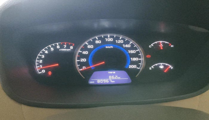 2014 Hyundai Grand i10 ASTA (O) 1.2 KAPPA VTVT, Petrol, Manual, 80,967 km, interior
