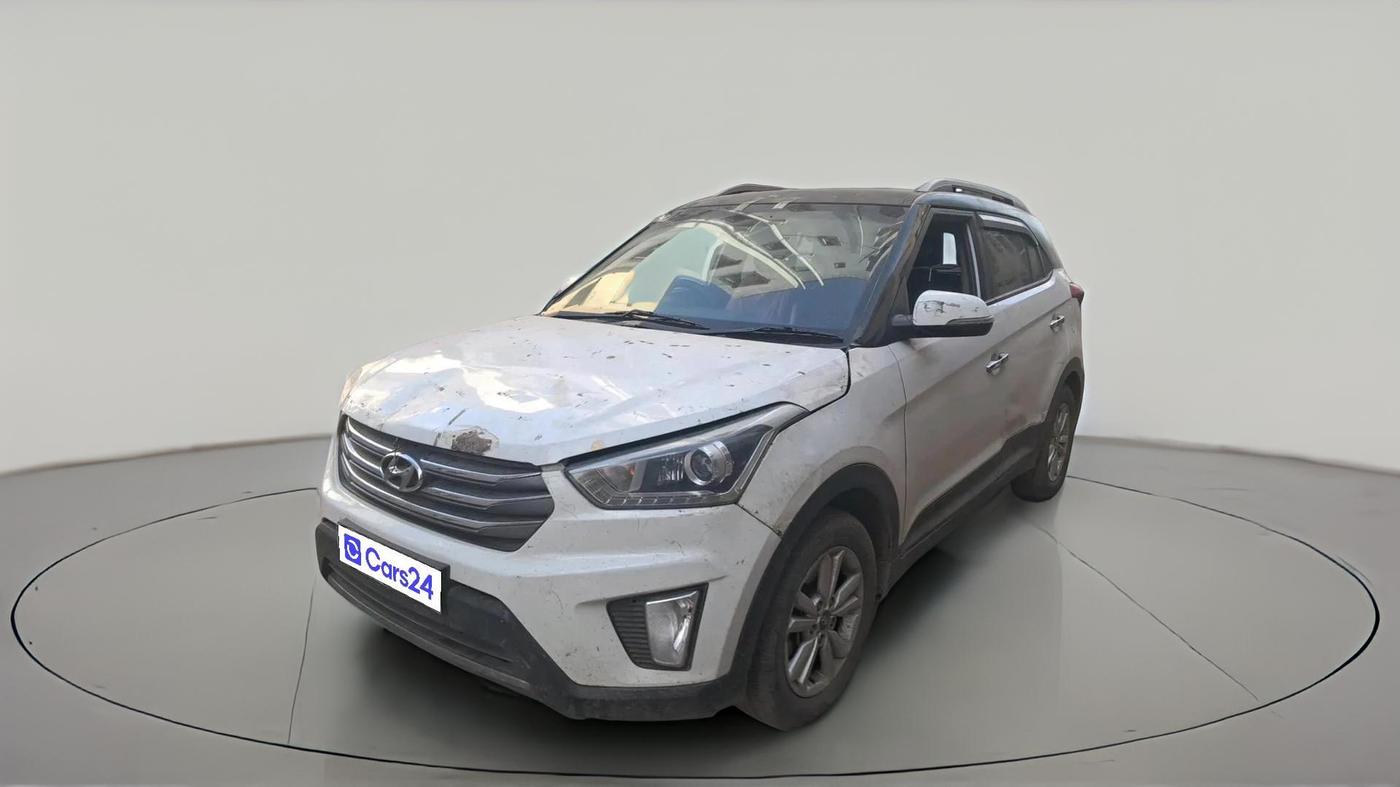 2017 Hyundai Creta SX PLUS 1.6 PETROL, CNG, Manual, 2,13,932 km, exterior