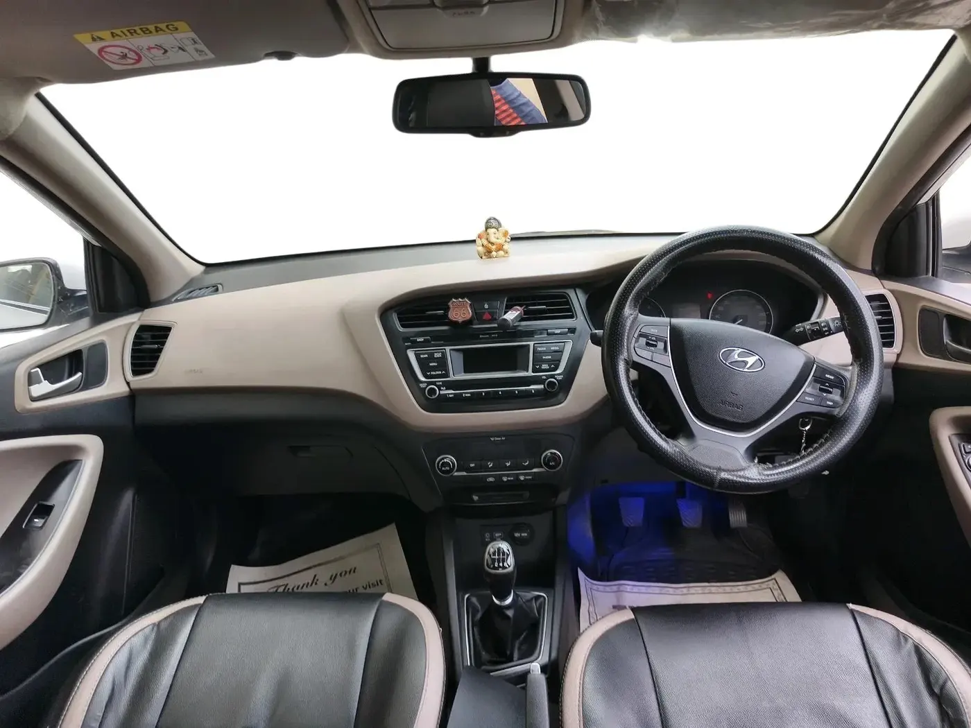 2016 Hyundai Elite i20 SPORTZ 1.4 CRDI, Diesel, Manual, 1,33,910 km, interior