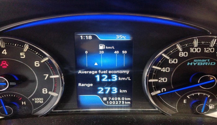 2019 Maruti Ciaz ALPHA 1.5 SHVS PETROL, Petrol, Manual, 1,00,275 km, interior