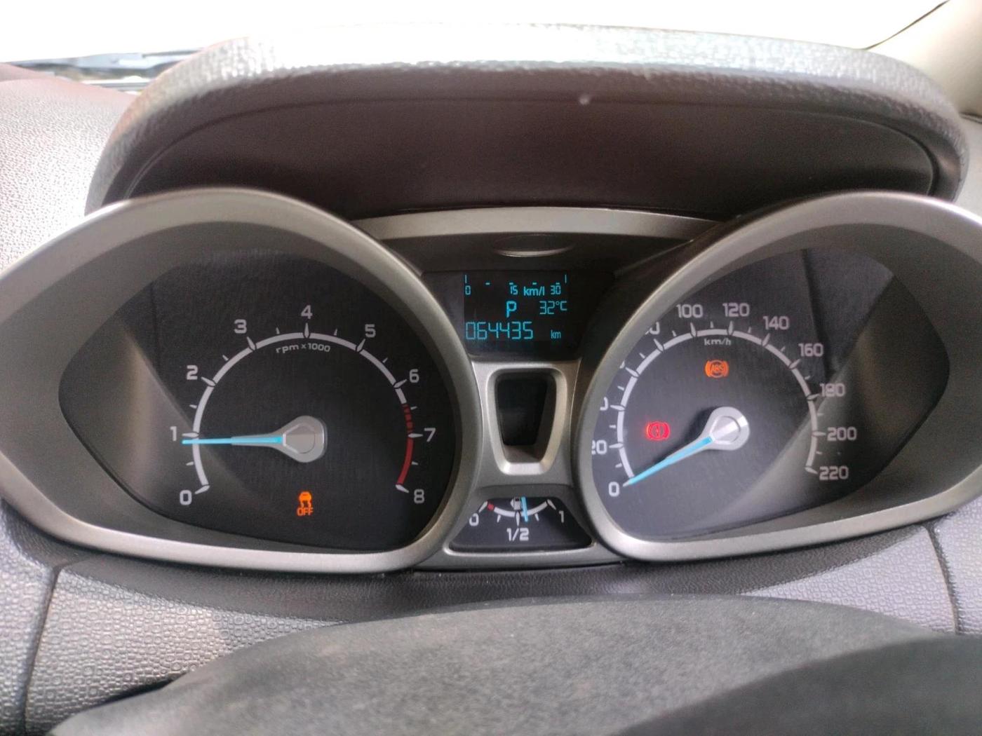 2014 Ford Ecosport TITANIUM 1.5L PETROL AT, Petrol, Automatic, 64,435 km, interior