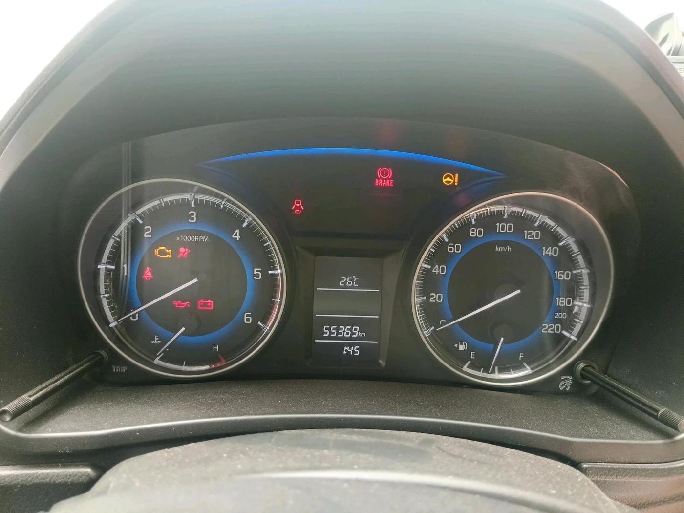 2019 Maruti Baleno DELTA DIESEL 1.3, Diesel, Manual, 55,369 km, interior