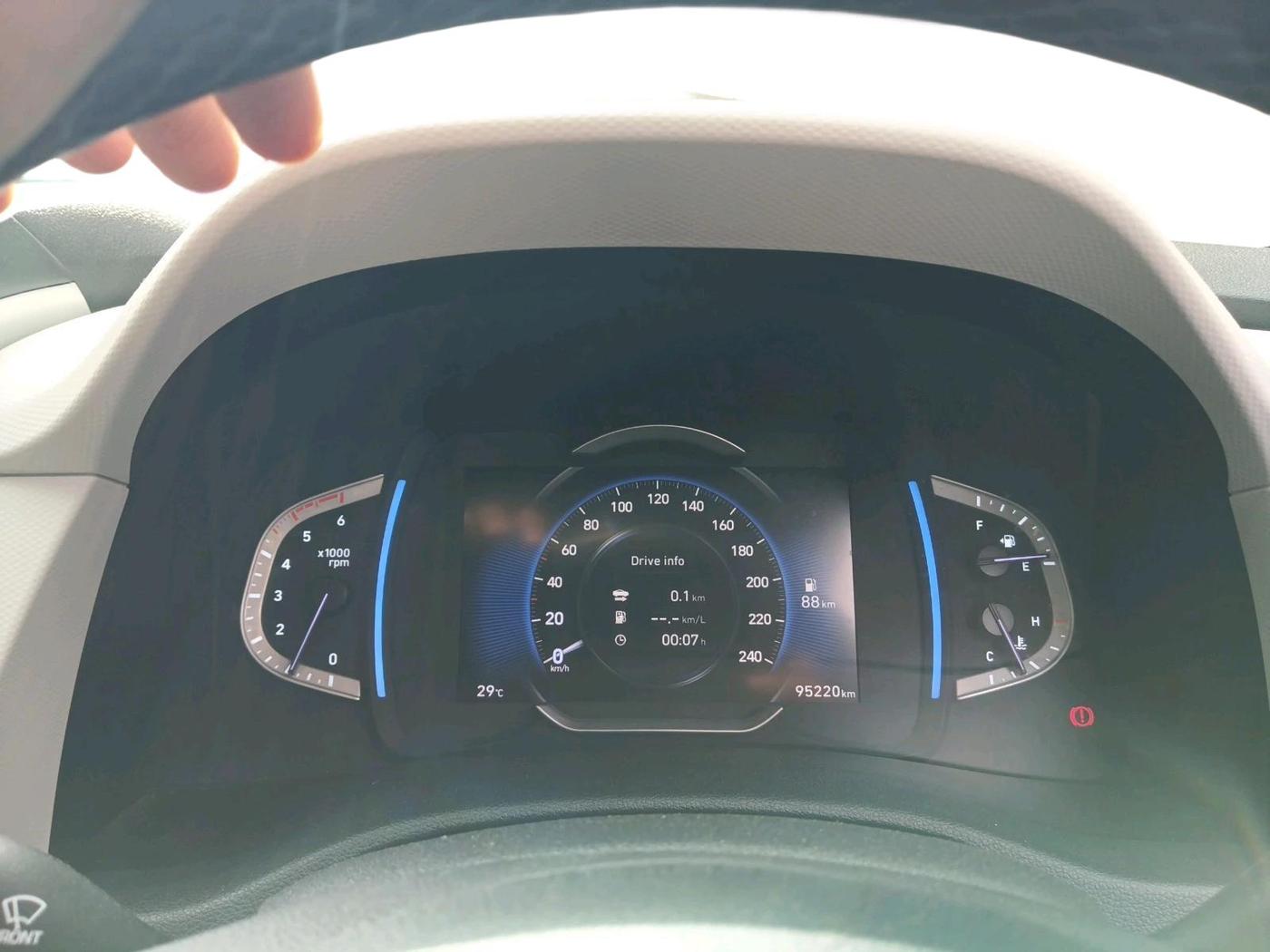 2022 Hyundai Creta SX (O) 1.5 DIESEL, Diesel, Manual, 95,220 km, interior