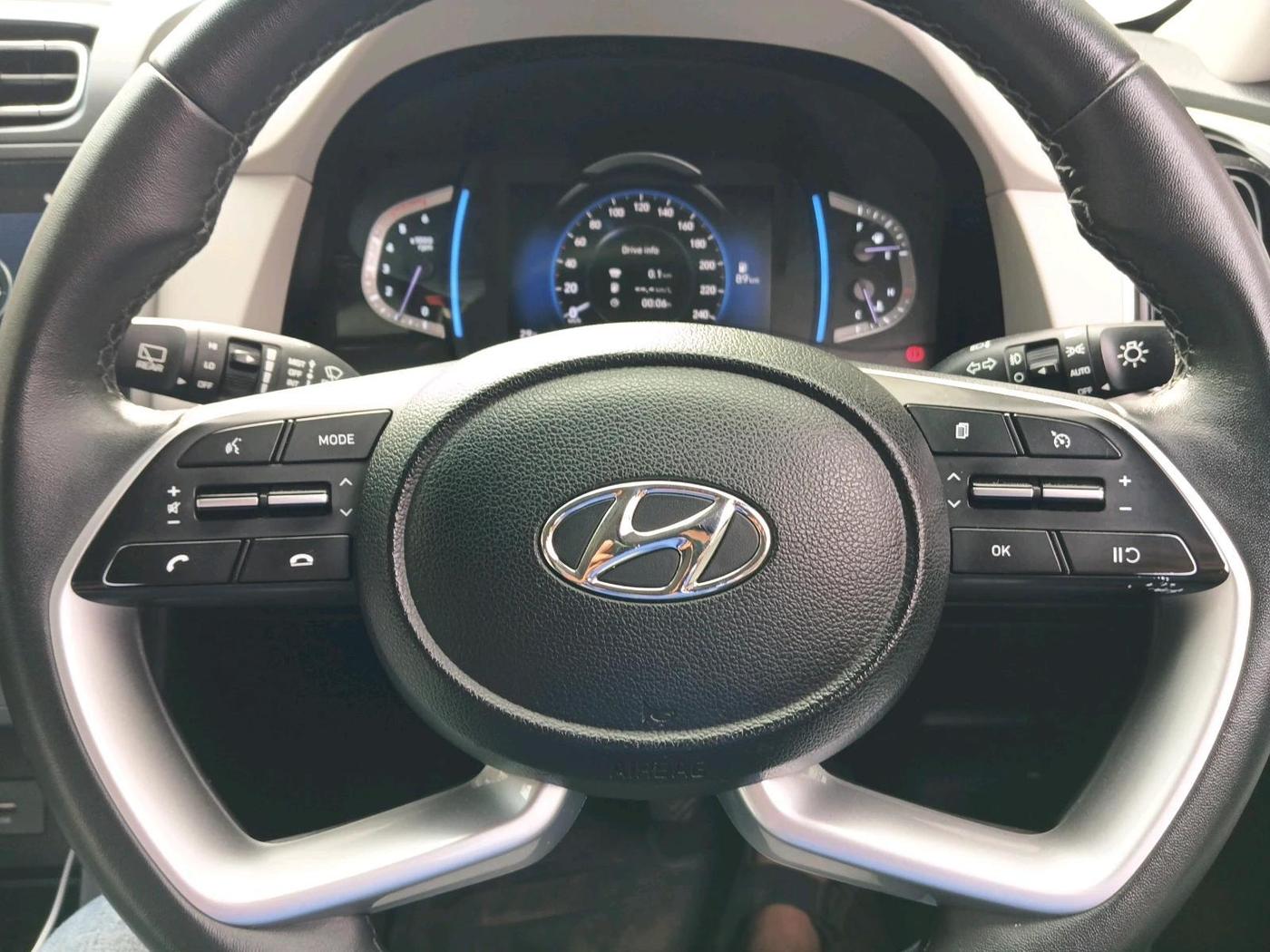 2022 Hyundai Creta SX (O) 1.5 DIESEL, Diesel, Manual, 95,220 km, interior