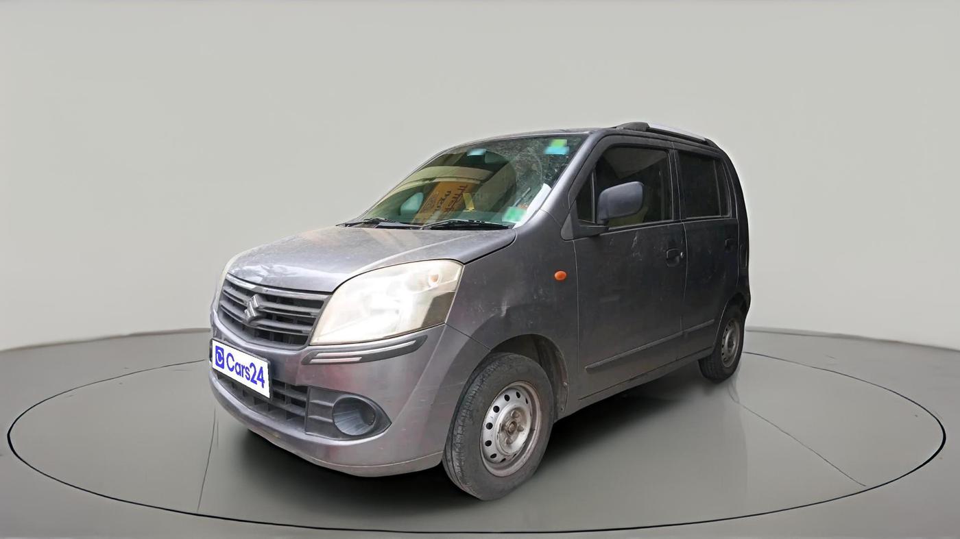 2012 Maruti Wagon R 1.0 LXI, Petrol, Manual, 73,612 km, exterior
