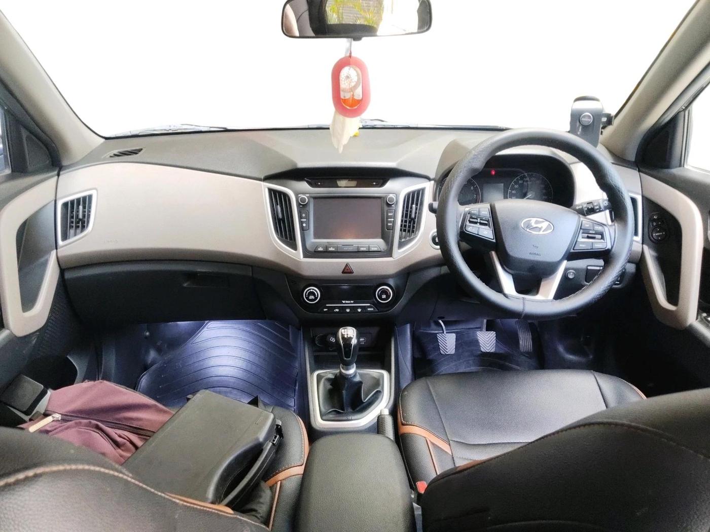 2018 Hyundai Creta SX 1.6 PETROL, Petrol, Manual, 35,072 km, interior