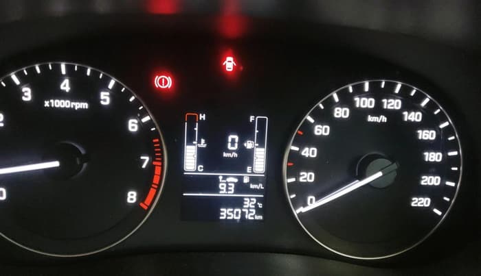 2018 Hyundai Creta SX 1.6 PETROL, Petrol, Manual, 35,072 km, interior
