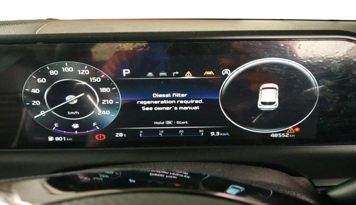 2025 KIA SELTOS  GTX PLUS 1.5 DIESEL AT, Diesel, Automatic, 48,552 km, interior