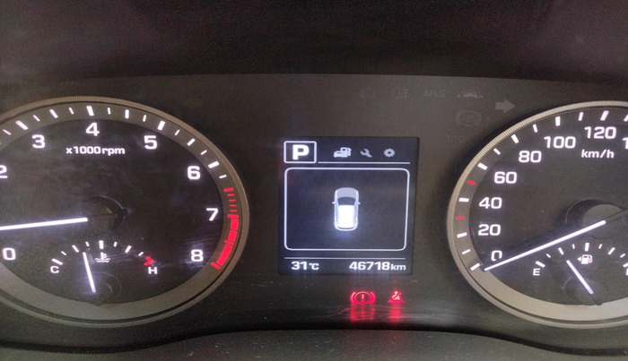 2019 Hyundai Tucson GL (O) 2WD AT PETROL, Petrol, Automatic, 46,718 km, interior
