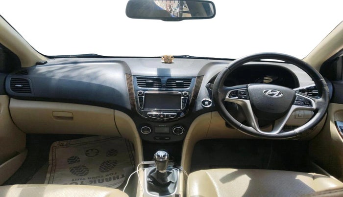 2014 Hyundai Verna FLUIDIC 1.6 VTVT SX OPT, Petrol, Manual, 66,567 km, interior