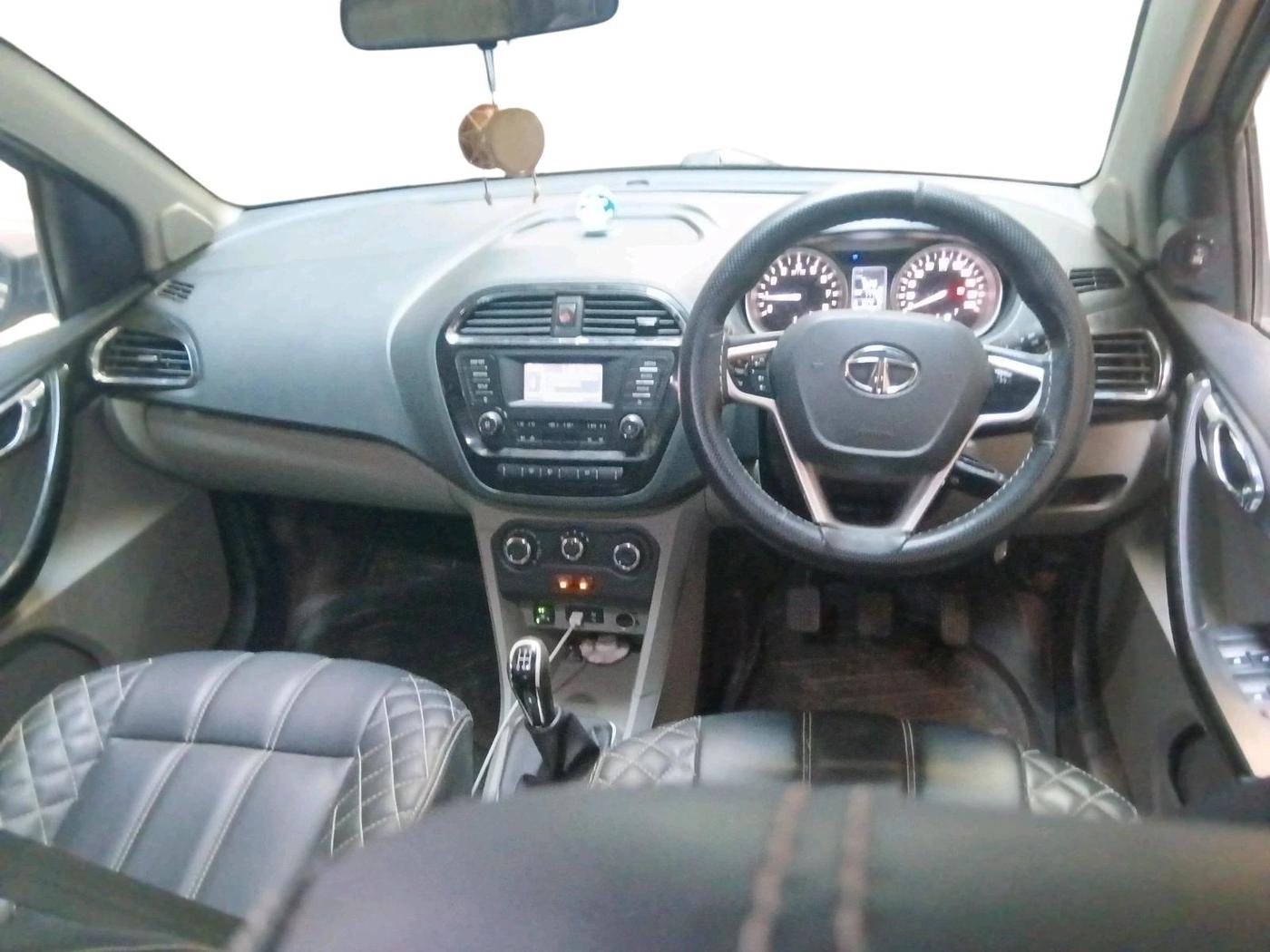 2017 Tata Tiago XZ PETROL, CNG, Manual, 77,792 km, interior