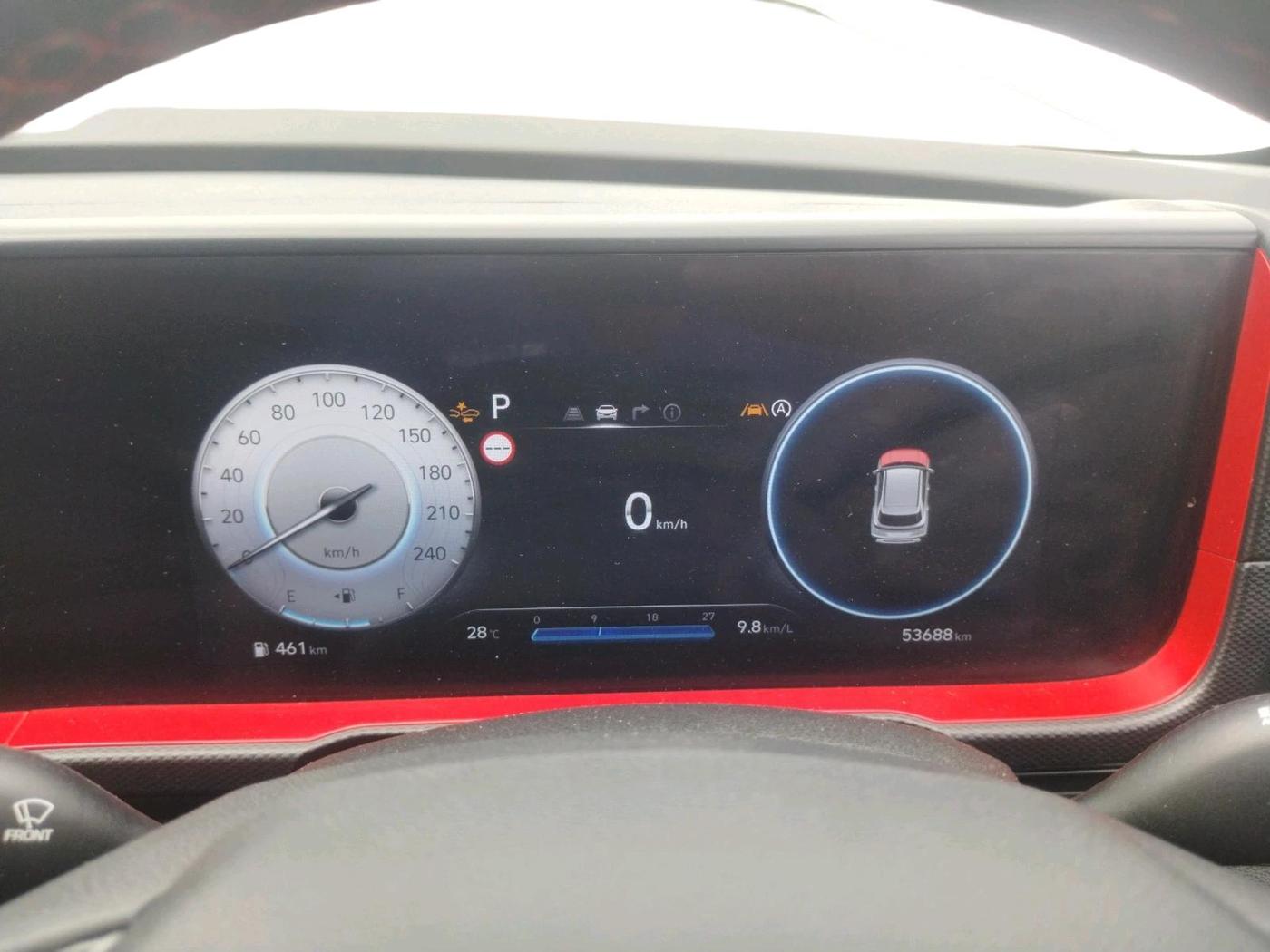 2024 Hyundai Creta N Line N10 1.5 Turbo DCT, Petrol, Automatic, 53,688 km, interior