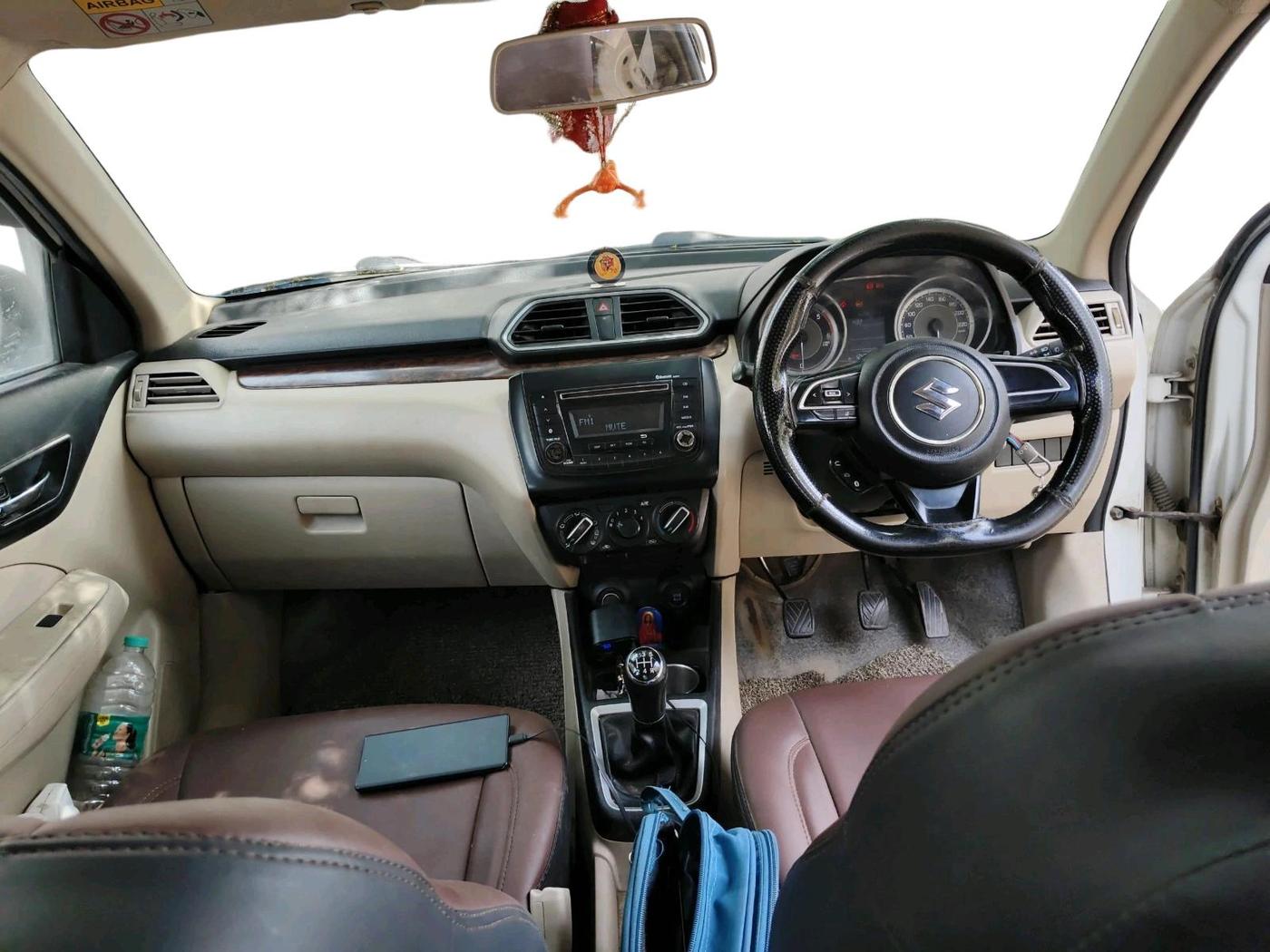 2018 Maruti Dzire VDI, Diesel, Manual, 1,24,600 km, interior