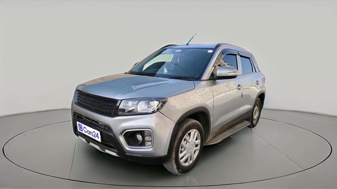 2020 Maruti Vitara Brezza LXI, Petrol, Manual, 87,537 km, exterior