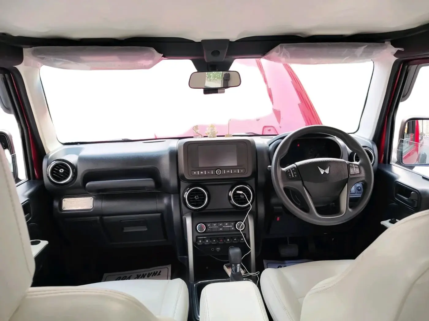 2023 Mahindra Thar LX P 2WD AT HT, Petrol, Automatic, 26,138 km, interior