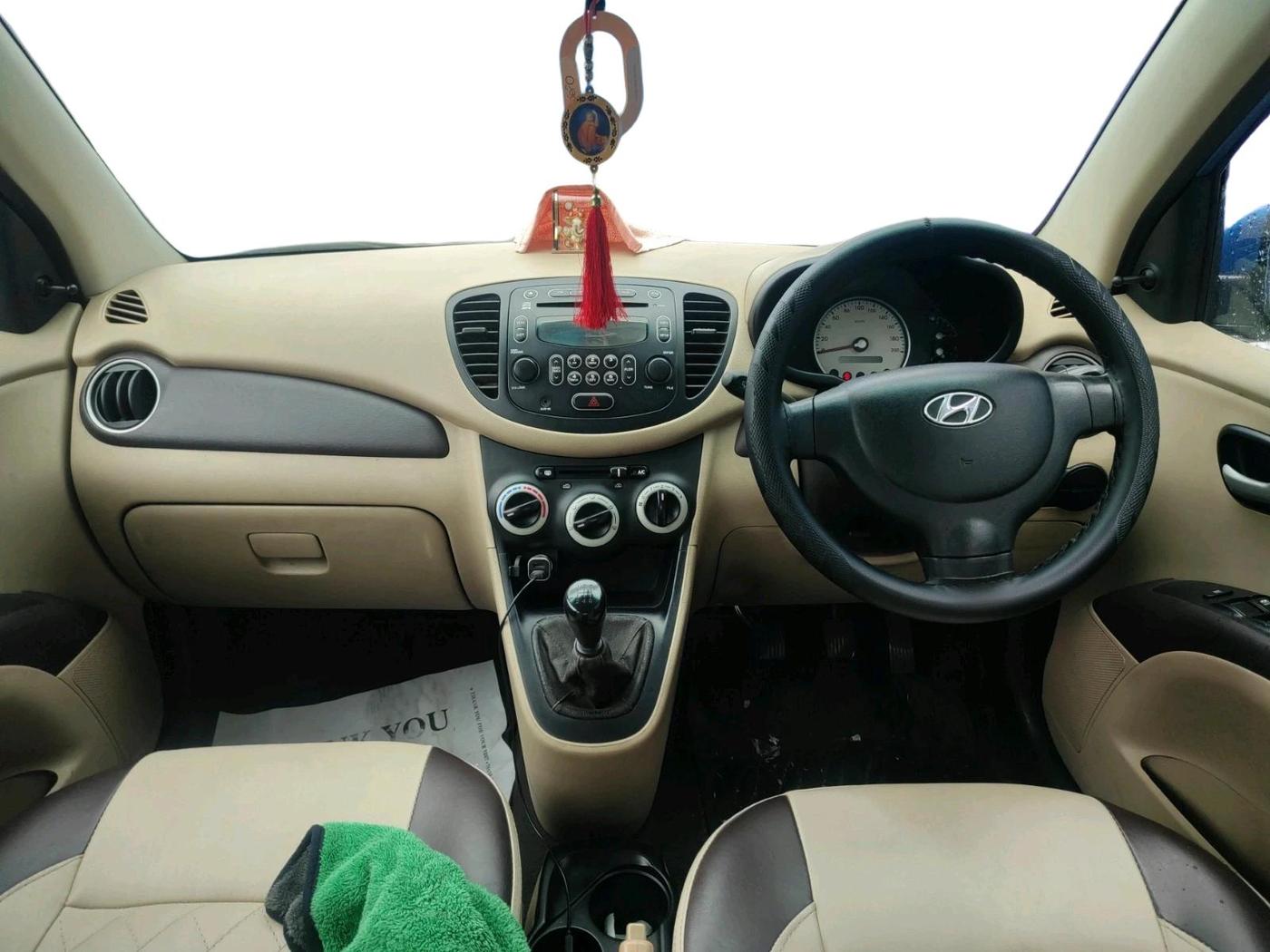 2009 Hyundai i10 SPORTZ 1.2, Petrol, Manual, 1,20,225 km, interior