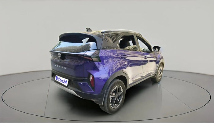 2023 Tata NEXON FEARLESS PURPLE + SUNROOF DCA DUAL TONE 1.2 PETROL, Petrol, Automatic, 24,269 km, exterior