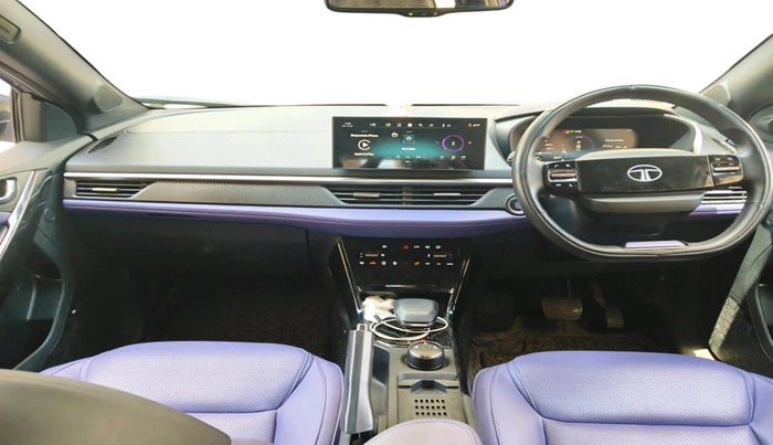 2023 Tata NEXON FEARLESS PURPLE + SUNROOF DCA DUAL TONE 1.2 PETROL, Petrol, Automatic, 24,269 km, interior