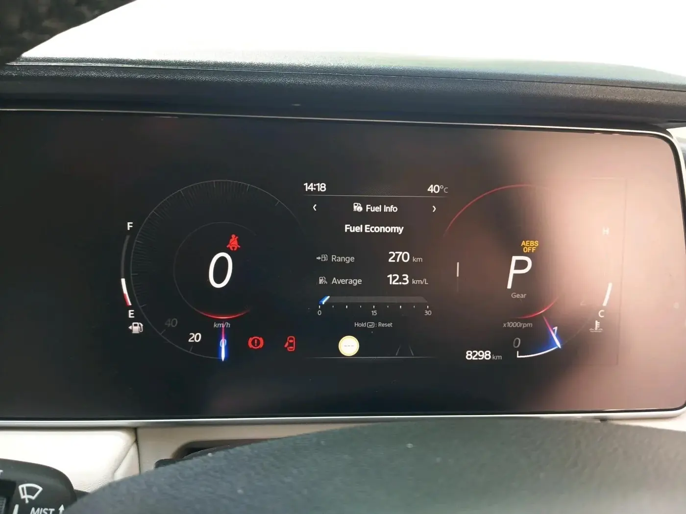 2025 Mahindra XUV700 AX 7 LUXURY D AT 7 STR, Diesel, Automatic, 8,298 km, interior