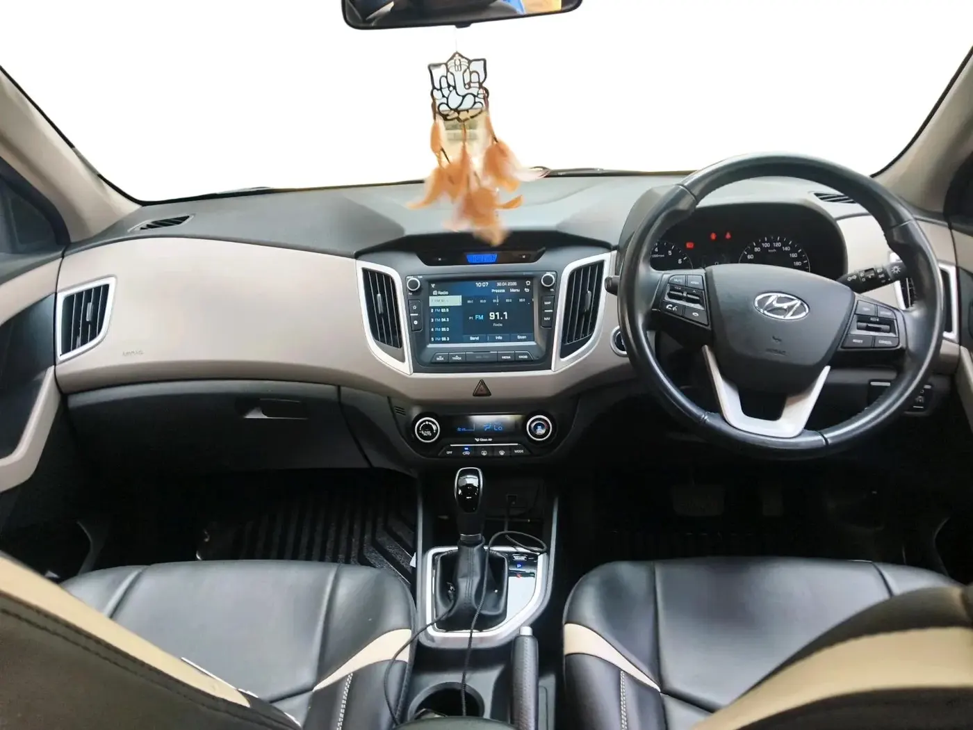 2018 Hyundai Creta SX AT 1.6 PETROL, Petrol, Automatic, 24,421 km, interior