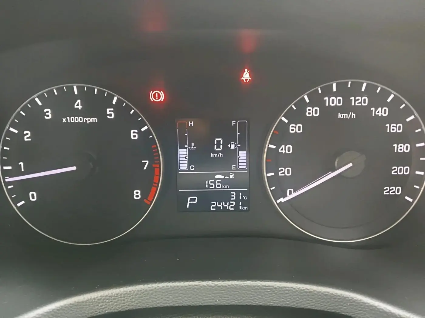 2018 Hyundai Creta SX AT 1.6 PETROL, Petrol, Automatic, 24,421 km, interior