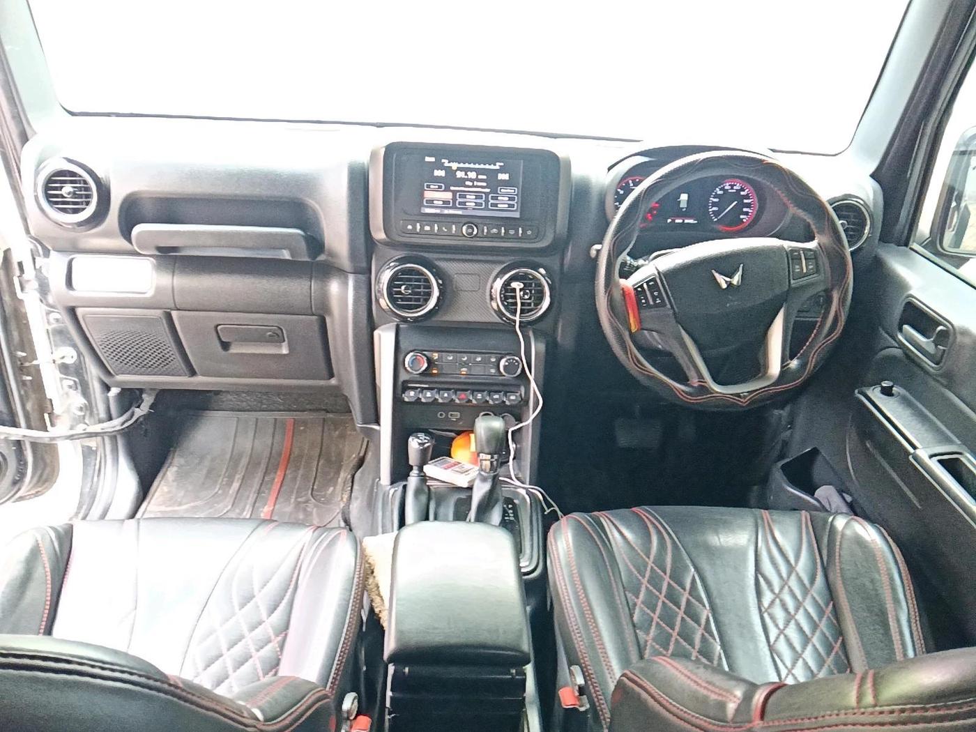 2023 Mahindra Thar LX D AT 4WD HT, Diesel, Automatic, 33,431 km, interior