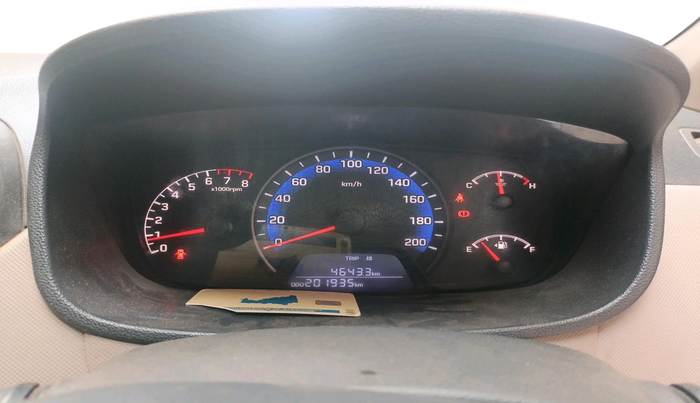 2018 Hyundai Xcent S 1.2, Petrol, Manual, 2,01,933 km, interior