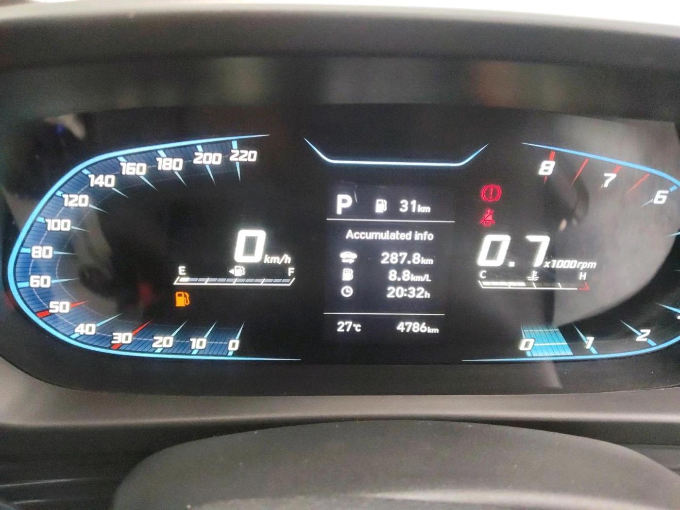 2025 Hyundai NEW I20 Sportz (O) 1.2 IVT, Petrol, Automatic, 4,786 km, interior